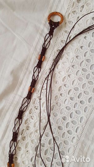 Пояс кожаный