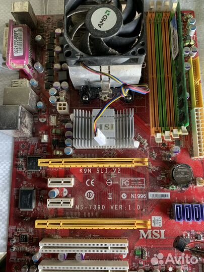 Материнская плата MSI K9N SLI V2