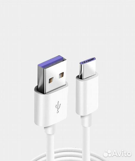 Кабель type-C для быстрой зарядки