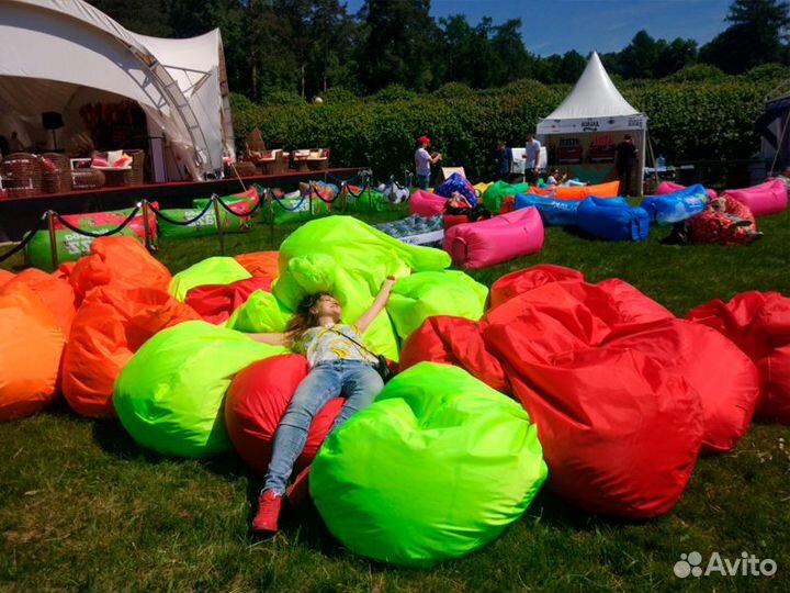 Пуфики, кресло-мешок прокат