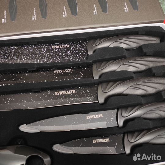 Новый набор кухонных ножей овощечистка