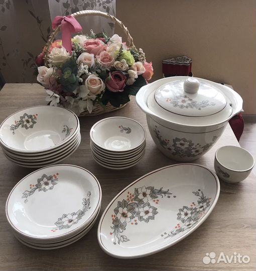 Винтажный Сервиз (буди) СССР 1980-е г