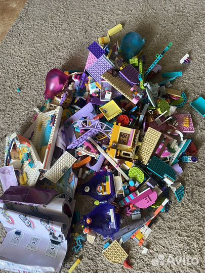 Lego friends россыпью