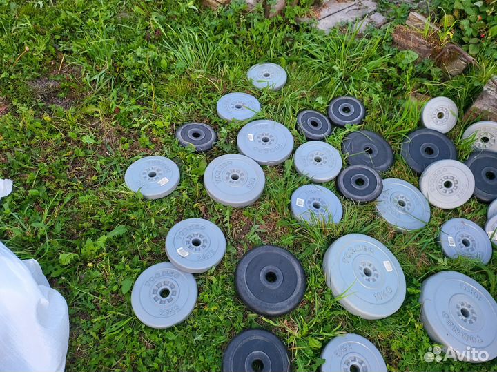 Блины для штанги 1.25, 2.5, 5, 10 кг