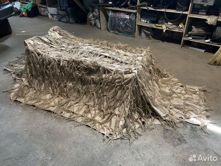 Лежачий скрадок на утку и гуся