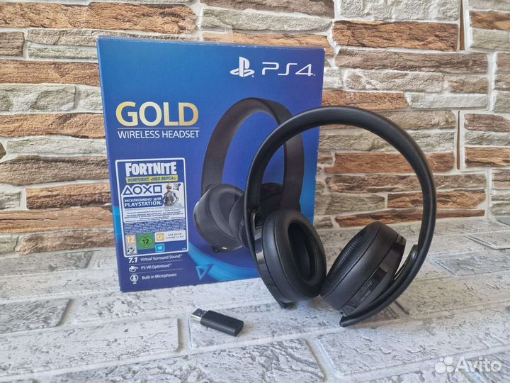 Беспроводные наушники PlayStation Gold