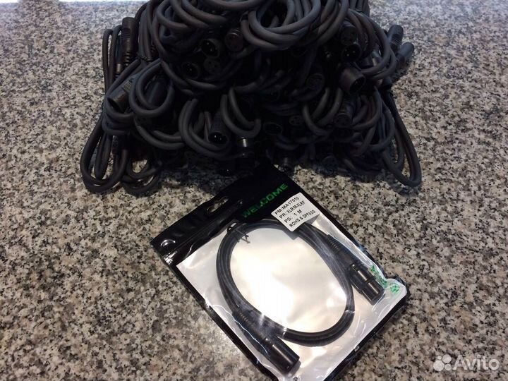 XLR DMX провод
