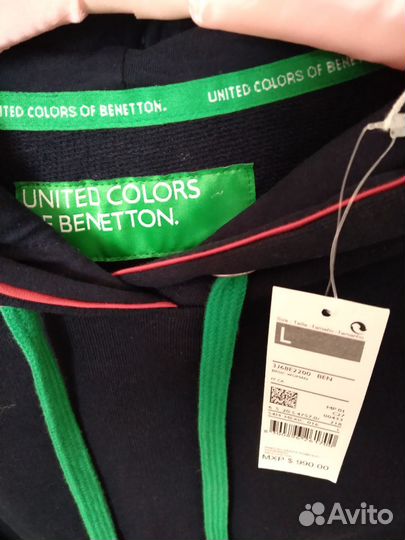 Толстовка Benetton оригинал женская