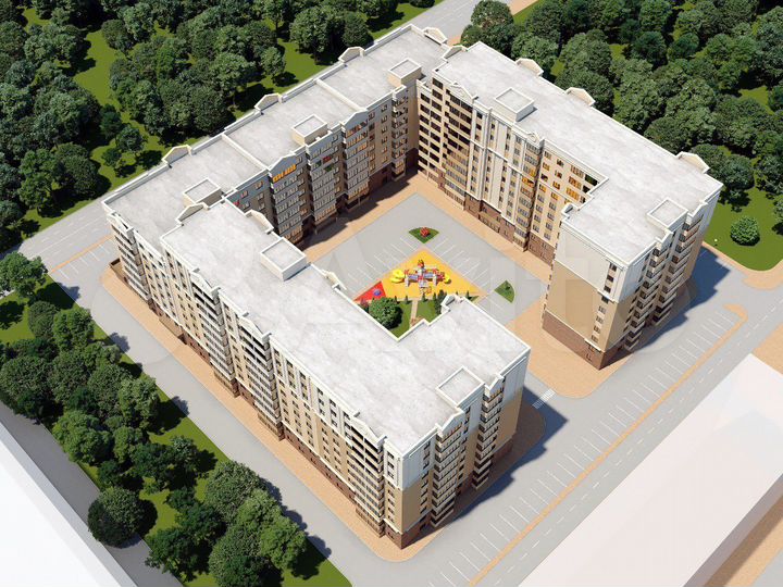 2-к. квартира, 65,3 м², 4/8 эт.
