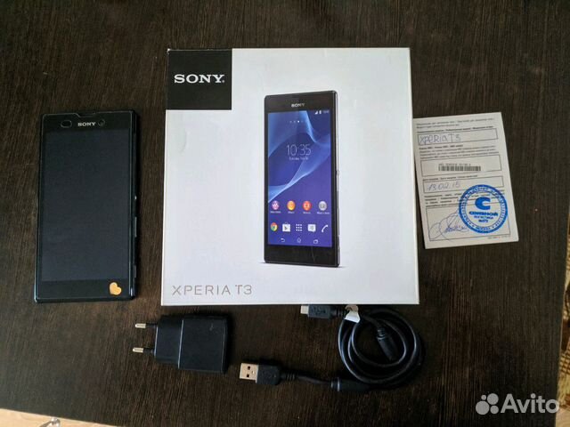 Sony Xperia T3 D5103 black