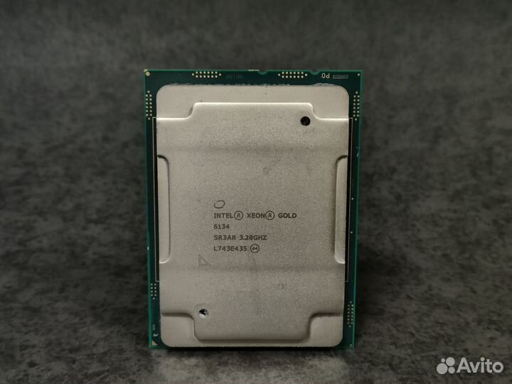 Процессор Intel Xeon gold 6134 8c/16t 3.2GHz 130W