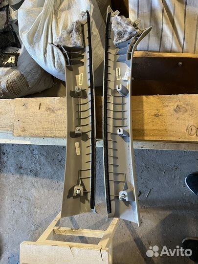 Накладки передних стоек honda cr-v 3