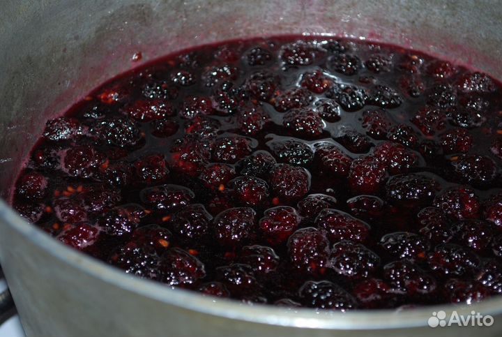 Варенье из вишни, ежевики, облепихи