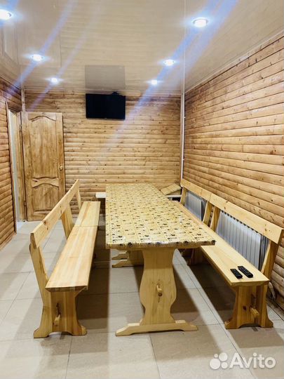 Русская баня на дровах