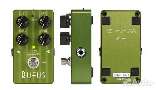 Новый Фузз Suhr Rufus Fuzz Гитарная педаль