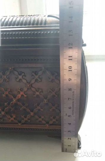 Шкатулка/ ларец/ сундучок с ключом. Винтаж