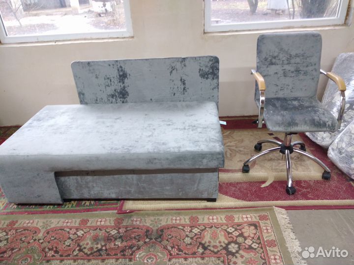 Перетяжка рестоврация мягкой мебели