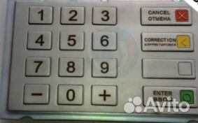 Клавиатура пин EPP на терминал Wincor RU CES