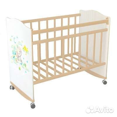 Кроватка детская до 3лет. К/к Под матрас 120*60 см