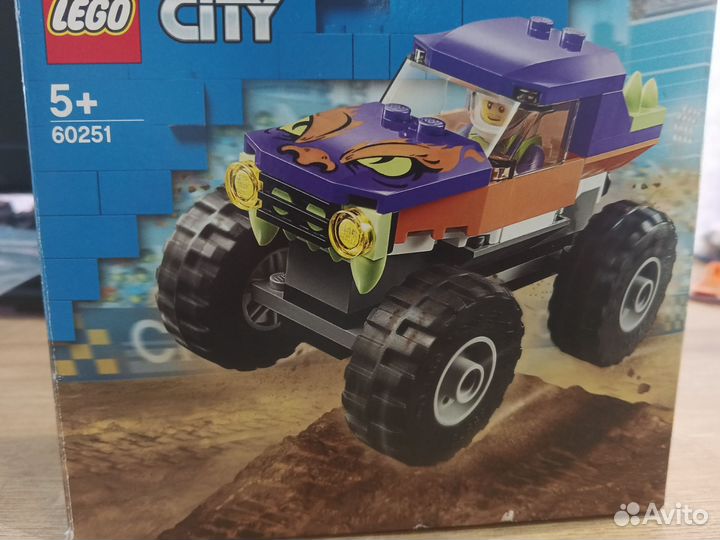 Lego city монстр-трак