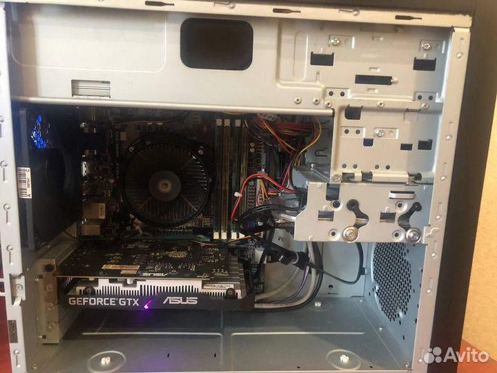 Игровой пк i7 3770, GTX 1650 gddr6, 16gb, 120+500g
