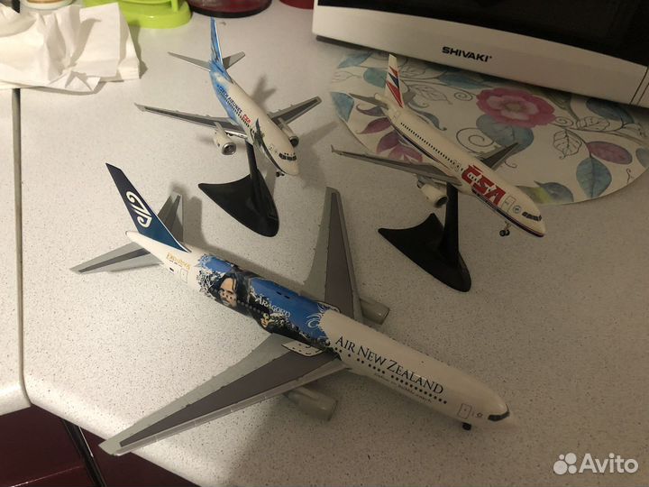 Модели самолетов Herpa 1:200