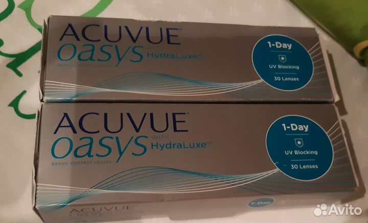 Линзы контактные Acuvue Oasys HydraLuxe