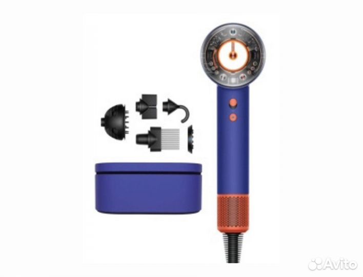 Фен Dyson HD16 nural Blue/Topaz(с кейсом)