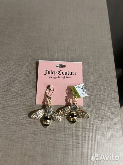 Juicy couture серьги