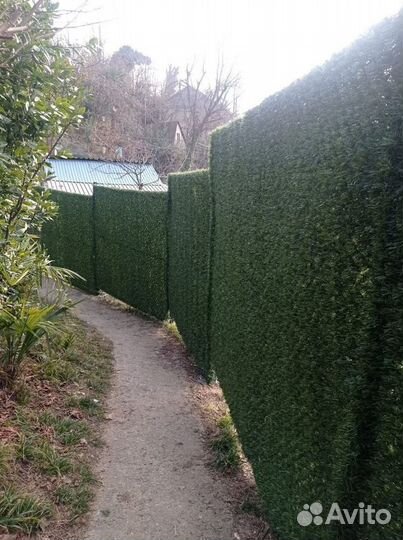 Забор в рулонах искусственный