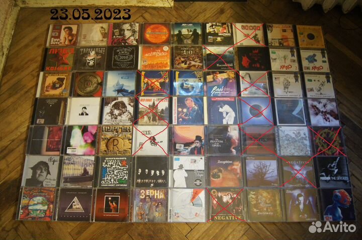 CD диски metal, rock, русский рок Часть 1