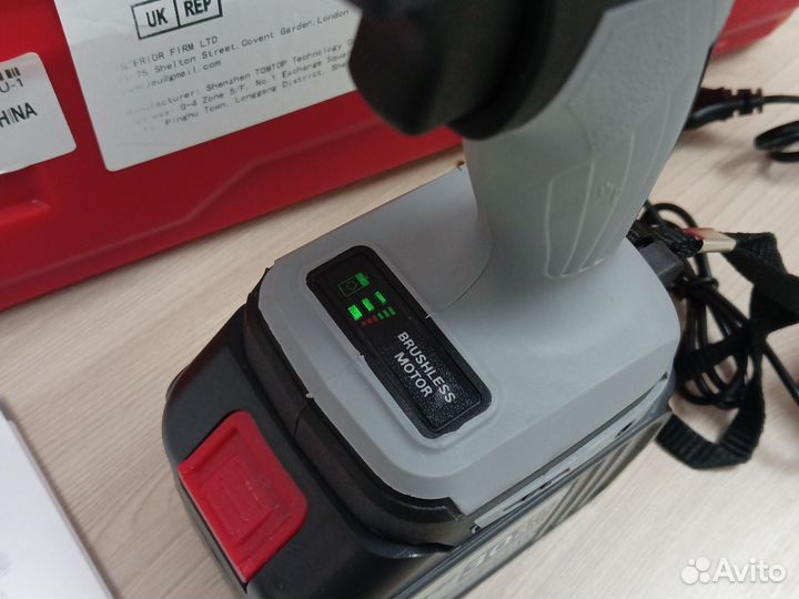 Ледобур шуруповерт 2 АКБ