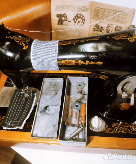 Швейная машинка подольская ручная