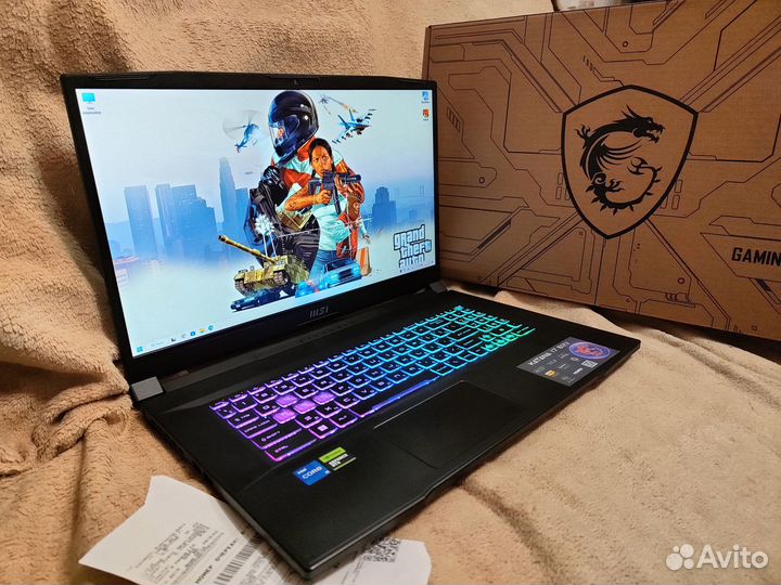 Новый 17.3 144hz /i5/ssd/rтх 4050