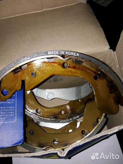 Тормозные барабанные колодки на ланос