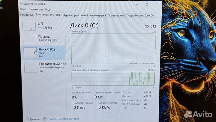 Стальной Ультрабук i5 1235U / 16 RAM / 512 SSD