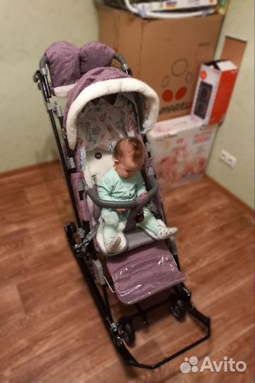 Санки коляска