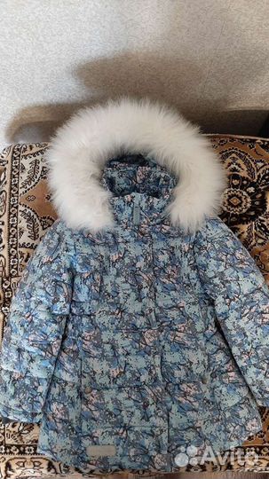 Зимний костюм для девочки 110