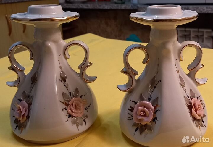 Подсвечники парные ручной работы Кисловодск