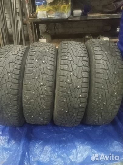 Колеса в сборе шипованные