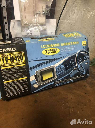 Переносной партативный телевизор Casio