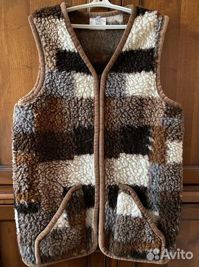 Жилет шерсть, унисекс, 46