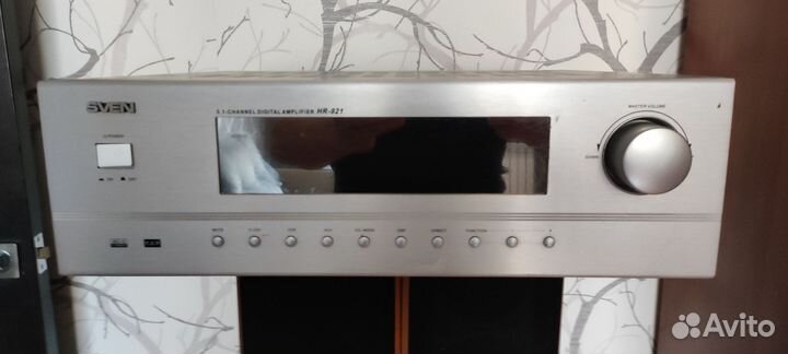 Акустические колонки и усилитель Sven 5.1