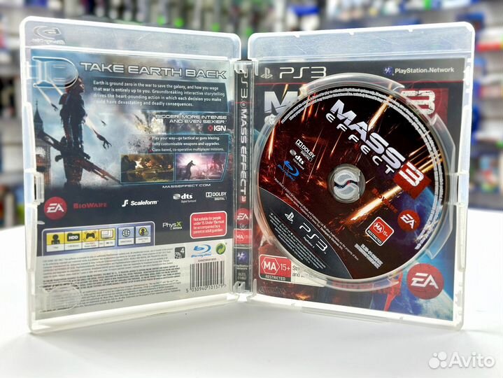 Mass Effect 3 (PS3) Б/У