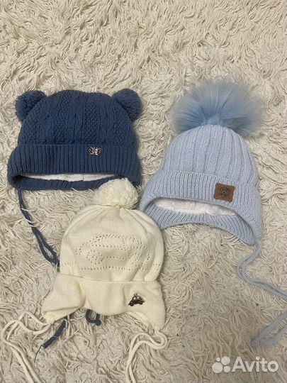 Шапка 0-6 мес