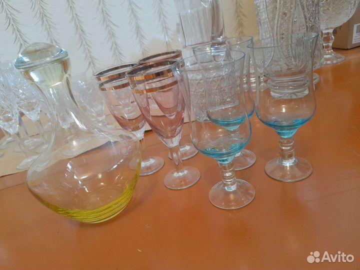 Сервиз стеклянный