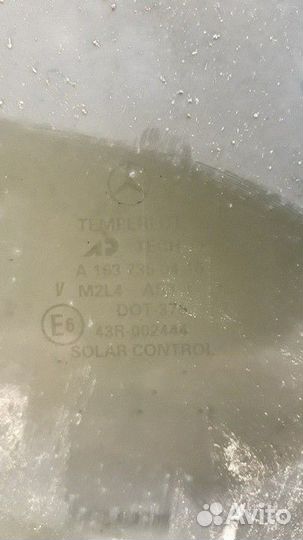 Стекло двери задней правой Mercedes-Benz M-class