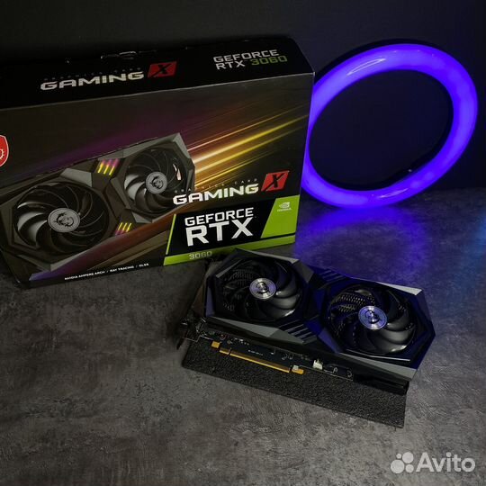 Видеокарта MSI RTX 3060 gaming X