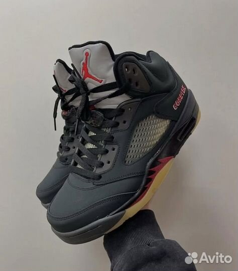 Nike air jordan 5 gore tex на руках