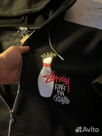 Толстовка на молнии Stussy